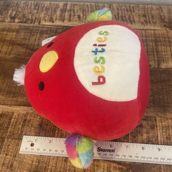 New 2022 Squismallows Paco the Parrot "Bestie" Best Friends Edition 7.5" Stuffed - Picture 7 of 8